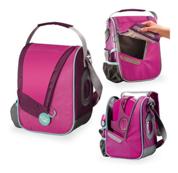 Picture of IM87201601-MAPED PICKNIK CONCEPT LUNCH BAG PINK-( COOLER BAG